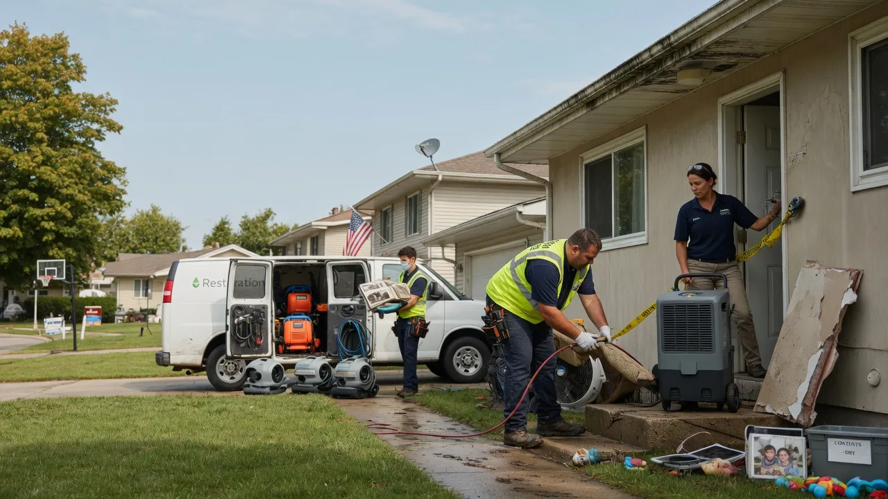 Water Damage Restoration in Urbandale, IA near me